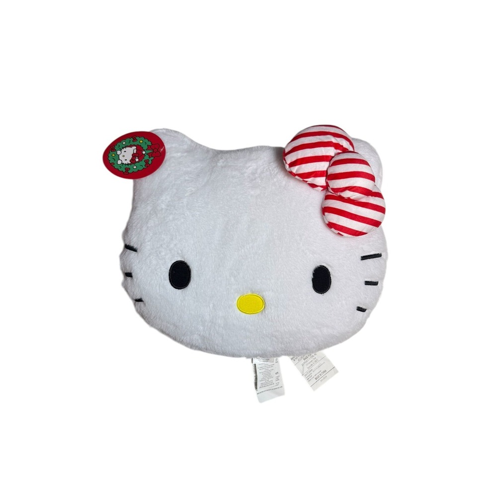 Hello Kitty Holiday Face Pillow